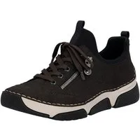 Rieker Slip-On Sneaker Schlupfschuh, Halbschuh, Freizeitschuh mit weicher Innensohle