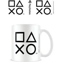 Tasse Playstation - Lizenz Tassen - Shapes - Black