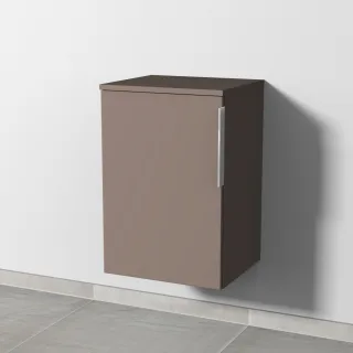 Sanipa 3way Unterschrank mit 1 Tür, Taupe-Matt, UP1401T UP1401T