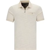 Hajo Poloshirt Softknit-Poloshirt in Alloverjacquard
