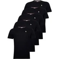 U.S. Polo Assn. T-Shirt T-Shirt Kurzarmshirt 5er Pack (5-tlg., 5)
