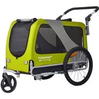 TIGGO Fahrradhundeanhänger DOGGYHUT® XL Hundefahrradanhänger & Jogger Fahrradanhänger, Geeignet für große Hunde - Maximale Schulterhöhe des Hundes: 60 cm