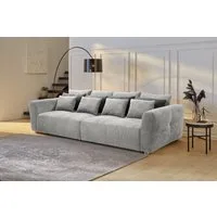 Jockenhöfer Gruppe Big-Sofa Gulliver, B: 298 cm, mit Zierkissen, Federkernpolsterung für angenehmen Sitzkomfort