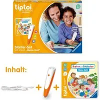 Ravensburger Spiel tiptoi® Starter-Set: Stift und Bilderbuch Meine Welt, Made in Europe