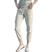 Freeman T. Porter Cargohose Celine Jazz desert sage Elastikbund mit Tunnelzug