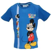 Disney Mickey Mouse T-Shirt Disney Mickey Mouse Kinder T-Shirt mit Aufdruck aus Baumwolle kurzarm