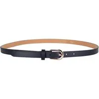 MIRROSI Ledergürtel Damen Gürtel Echtleder, Made in Italy, 18mm breit (Passt fast zu jeder Hosenschlaufe) aus Echtem Leder
