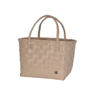 handed by - Shopper aus Recyling-Kunststoff - Paris beige - Gr. - OS