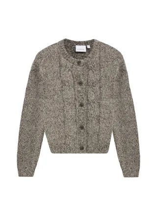 comma - Strickjacke grau - Gr. - 32