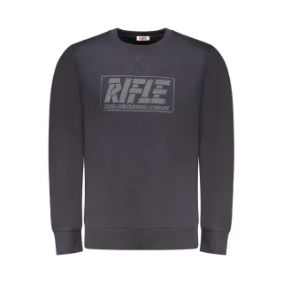 Rifle Blau Baumwolle Herren Sweatshirt