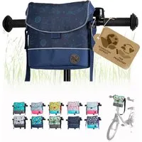 BambiniWelt by Rafael K. Lenkertasche Lenkertasche Tasche kompatibel mit Puky Woom Laufrad Roller Fahrrad