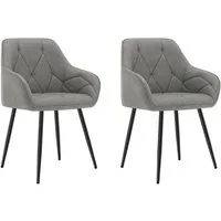 Woltu Polsterstuhl (Set, 2 St), Esszimmerstühle Ergonomisches Design Stuhl