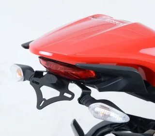 R&amp;G Kennzeichenhalter Heckumbau Ducati Monster 1200 /S Bj.2014-2016 (ohne R-Modelle) eintragungsfrei
