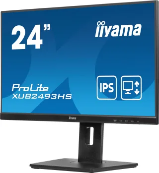 iiyama ProLite XUB2493HS-B6 Monitor 60.5cm (23.8") Full HD | xub2493hs-b6 | IPS - 0.5ms
