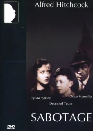 Sabotage - Alfred Hitchcock [DVD] [2007]