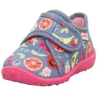 Superfit SPOTTY WMS: mittel Hausschuh Klettschuh, mit süßem Motiv, Größenschablone zum Download