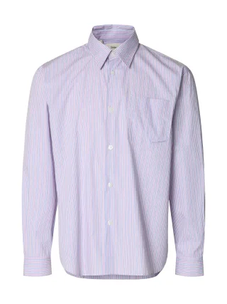 SELECTED MEN - SLHRLXHOTEL AMOUR EMB LS SHIRT Fresh Pink - Gr. - S
