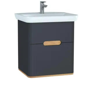 Vitra Sento Set 63 cm, 2 Laden, Anthrazit Matt, 60834 60834