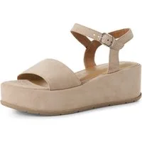 Tamaris Keilsandalette Riemchensandale, Sommerschuh mit auffälliger Keilsohle