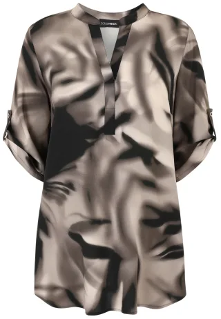 Doris Streich - Bluse sand - Gr. - 52