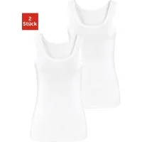Vivance by Lascana Tanktop (2er-Pack) aus elastischer Baumwoll-Qualität, sommerlich leicht