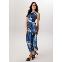 Aniston SELECTED Midikleid hinten mit Reißverschluss zu schließen