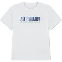 Abercrombie Kids T-Shirt BRICK TYPE TEE mit großem Logo-Print, für Boys