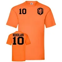 Blondie & Brownie T-Shirt Herren Niederlande Holland Sport Trikot Fußball Meister WM EM
