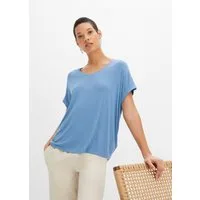bonprix T-Shirt Oversize-Passform, V-Ausschnitt, für Frühling und Sommer