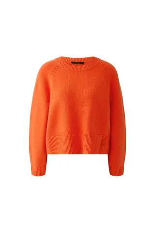 Oui - Pullover orangeade - Gr. - 42