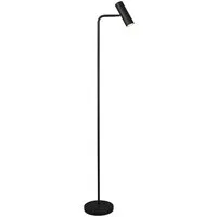 TRIO Leuchten LED Stehlampe Spot schwenkbar mit GU10 LED, Höhe 151cm, dimmbar, LED wechselbar, Warmweiß, Stehleuchte modern zum Lesen, Wohnzimmer Lese-Lampe stehend