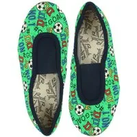 Beck Schläppchen Goal mit Ristgummi Gymnastikschuh (Barfußschuhe, für schmale Füße und kleine Kinder besonders geeignet., ab Gr. 18/19 erhältlich) rutschfeste Laufsohle, atmungsaktive Baumwolle