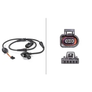 Hella Sensor f?r Raddrehzahl Audi A4 B6 6PU012806-181