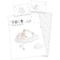 Baby Best Babybettwäsche Sleeping little bear, Flanell, mit niedlichem Motiv und liebevollem Schriftzug