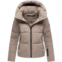 Navahoo Steppjacke Frostherz XIV Kurze gesteppte Damen Winterjacke mit abnehmbarer Kapuze