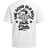 Neverless Oversize-Shirt Herren T-Shirt - Good old Days - Oversized Relaxed Fit Sommer Fashion mit Print