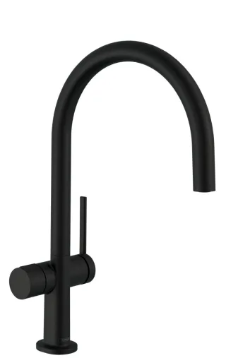 Hansgrohe Spültischmischer 220 Talis M54 Geräteabsperrv.1jet mattschwarz, 72805670 72805670