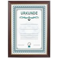 IDEAL TREND Bilderrahmen Prestige Frame Hochwertiger Rahmen für anspruchsvolle Dokumente Urkund