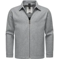 Ragwear Outdoorjacke Azzte Felt stylische Herren Hemdjacke in Woll-Optik