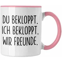 Trendation Tasse Trendation - Beste Freunde Tasse Geschenk Beste Freundin Freund Kaffeetasse Geschenkidee BFF Allerbeste Freundin Spruch Geburtstag Freundinnen