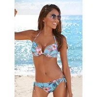 LASCANA Bikini-Hose Malia zum Binden mit tropischem Print