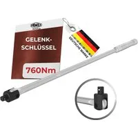 FAMEX Drehmomentschlüssel 10672 Spezial Gelenk-Drehgriff extra lang - 60cm, bis ca. 760 Nm