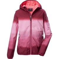 Killtec Funktionsjacke KOS 155 GRLS JCKT Leichte, wetterfeste Mädchenjacke mit All-Over-Print