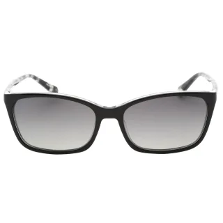 Sonnenbrille im CRY-Stil von Banana Republic, Grau, SF, polarisierte Gläser, Schwarz