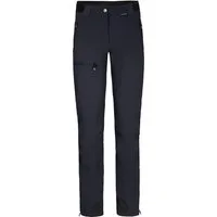 Bergson Outdoorhose BRYNE Damen Winter Softshellhose, mit warmem Innenfleece und voll elastischem Gesäßeinsatz, Kurzgrößen, Nacht blau