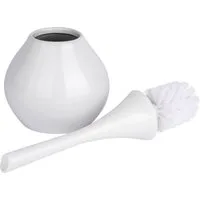 WENKO WC-Garnitur Flakon, Bürstenkopf-Durchmesser 6,5 cm