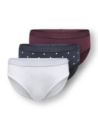 KIDS ONLY - KOGLOLA 3-PACK LOGO BRIEFS ACC NOOS Fig - Gr. - 140