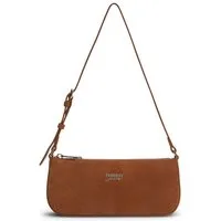 Tommy Jeans Schultertasche TJW MUST SUEDE SHOULDER BAG, Damen Umhängetasche, Handtasche, Mini Bag mit TH-Logo