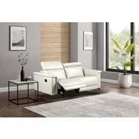 OTTO home 2-Sitzer LUND Lederoptik, 160 cm, mit Relaxfunktion und Kopfteilverstellung, manuell od. elektrisch (m.USB-A), Federkern und Kopfteilverstellung