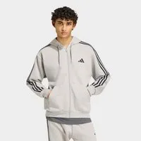 adidas Sportswear Kapuzensweatshirt ESSENTIALS 3-STREIFEN FLEECE